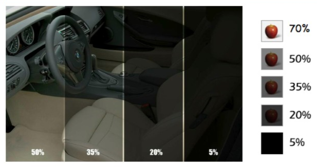 Bmw factory window tint percentage #3